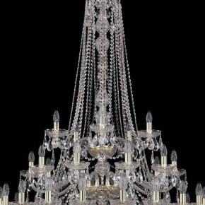 Подвесная люстра Bohemia Ivele Crystal 1413 1413/20+10+5/400/h-158/3d/G в Губкинском - gubkinskiy.mebel24.online | фото 5