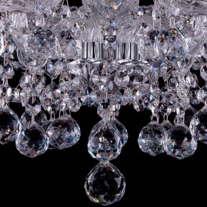 Подвесная люстра Bohemia Ivele Crystal 1413 1413/6/141/Ni/Balls в Губкинском - gubkinskiy.mebel24.online | фото 4
