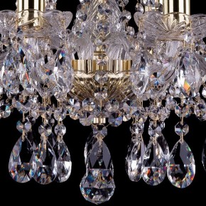 Подвесная люстра Bohemia Ivele Crystal 1413 1413/8/165/G в Губкинском - gubkinskiy.mebel24.online | фото 3