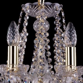 Подвесная люстра Bohemia Ivele Crystal 1413 1413/8/165/G в Губкинском - gubkinskiy.mebel24.online | фото 4