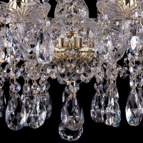 Подвесная люстра Bohemia Ivele Crystal 1413 1413/8/165/G/Tube в Губкинском - gubkinskiy.mebel24.online | фото 3