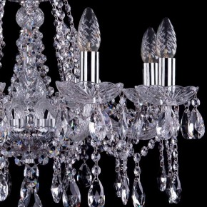Подвесная люстра Bohemia Ivele Crystal 1413 1413/8/200/Ni в Губкинском - gubkinskiy.mebel24.online | фото 2