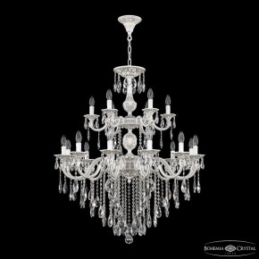 Подвесная люстра Bohemia Ivele Crystal AL7801 AL78101/12+6/300/2D B WMG в Губкинском - gubkinskiy.mebel24.online | фото 2