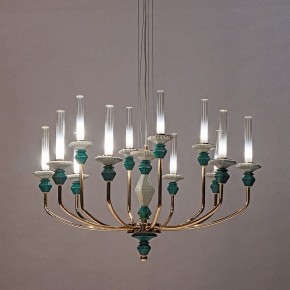Подвесная люстра Divinare Capello 4947/01 SP-12 в Губкинском - gubkinskiy.mebel24.online | фото 3