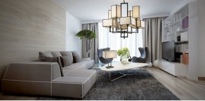 Подвесная люстра Divinare Porta 5933/01 LM-8 в Губкинском - gubkinskiy.mebel24.online | фото 4