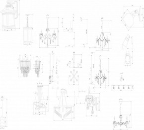 Подвесная люстра Eurosvet Caprera 60146/8 никель в Губкинском - gubkinskiy.mebel24.online | фото 5