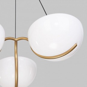 Подвесная люстра Eurosvet Emisfero 50083/3 LED золото в Губкинском - gubkinskiy.mebel24.online | фото 7