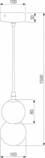Подвесная люстра Eurosvet Polar 50250/1 LED черный в Губкинском - gubkinskiy.mebel24.online | фото 3