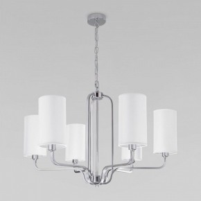 Подвесная люстра Eurosvet Purezza 60128/6 хром в Губкинском - gubkinskiy.mebel24.online | фото 3