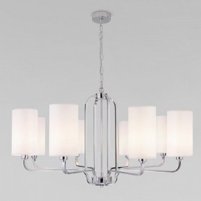 Подвесная люстра Eurosvet Purezza 60128/8 хром в Губкинском - gubkinskiy.mebel24.online | фото 2