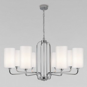 Подвесная люстра Eurosvet Purezza 60128/8 хром в Губкинском - gubkinskiy.mebel24.online | фото 3