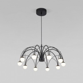 Подвесная люстра Eurosvet Ragno 90034/10 LED черный в Губкинском - gubkinskiy.mebel24.online | фото 2