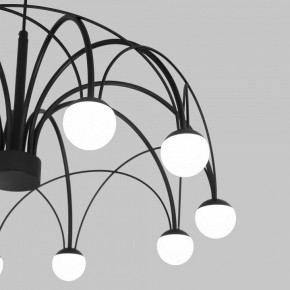 Подвесная люстра Eurosvet Ragno 90034/10 LED черный в Губкинском - gubkinskiy.mebel24.online | фото 6