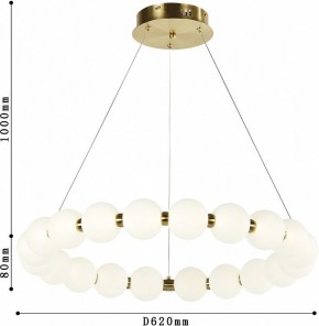 Подвесная люстра Favourite Gubbare 4014-6P в Губкинском - gubkinskiy.mebel24.online | фото 4