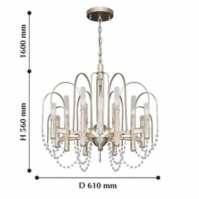 Подвесная люстра Favourite La Salute 2308-12P в Губкинском - gubkinskiy.mebel24.online | фото 4