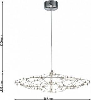 Подвесная люстра Favourite Thinner 4305-6P в Губкинском - gubkinskiy.mebel24.online | фото 5