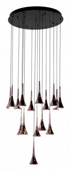 Подвесная люстра Favourite Tolva 4292-16P в Губкинском - gubkinskiy.mebel24.online | фото