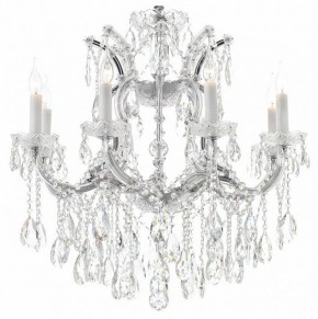 Подвесная люстра iLamp Diamond 6071-8 CR+CL в Губкинском - gubkinskiy.mebel24.online | фото