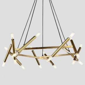 Подвесная люстра Imperiumloft Jonathan Browning Le Pentagone Chandelier 20 Light 40.2364 в Губкинском - gubkinskiy.mebel24.online | фото