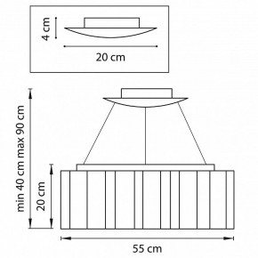 Подвесная люстра Lightstar Nubi 802165 в Губкинском - gubkinskiy.mebel24.online | фото 3