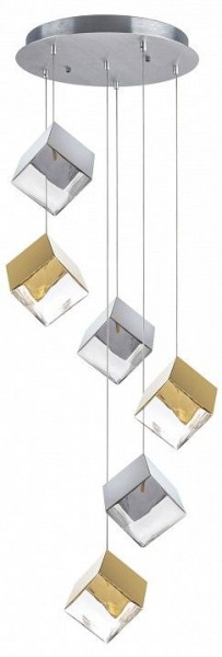Подвесная люстра Lightstar Qubica 805569 в Губкинском - gubkinskiy.mebel24.online | фото