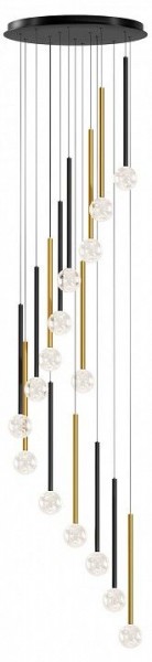 Подвесная люстра Maytoni Bubble dream MOD383PL-L40BBS3K в Губкинском - gubkinskiy.mebel24.online | фото