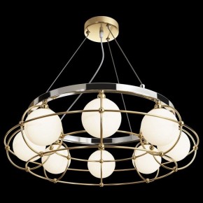 Подвесная люстра Maytoni Carcass MOD312PL-08GCH в Губкинском - gubkinskiy.mebel24.online | фото 3