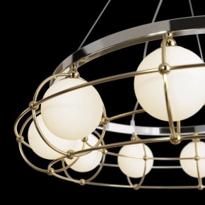 Подвесная люстра Maytoni Carcass MOD312PL-10GCH в Губкинском - gubkinskiy.mebel24.online | фото 6