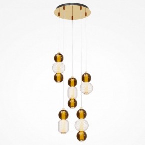 Подвесная люстра Maytoni Drop MOD273CL-L60CH3K в Губкинском - gubkinskiy.mebel24.online | фото