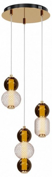 Подвесная люстра Maytoni Drop MOD273PL-L33G3K в Губкинском - gubkinskiy.mebel24.online | фото