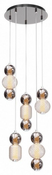 Подвесная люстра Maytoni Drop MOD273PL-L80CH3K в Губкинском - gubkinskiy.mebel24.online | фото