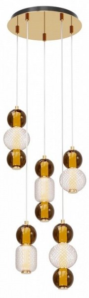 Подвесная люстра Maytoni Drop MOD273PL-L80G3K в Губкинском - gubkinskiy.mebel24.online | фото