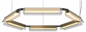 Подвесная люстра Maytoni Flat MOD296PL-L60BS3K в Губкинском - gubkinskiy.mebel24.online | фото
