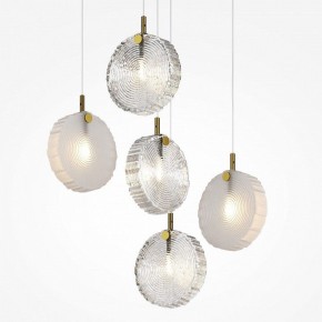 Подвесная люстра Maytoni Frozen MOD254PL-05BS в Губкинском - gubkinskiy.mebel24.online | фото 3