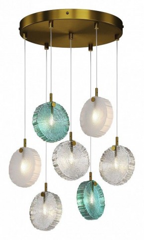 Подвесная люстра Maytoni Frozen MOD254PL-07BS в Губкинском - gubkinskiy.mebel24.online | фото
