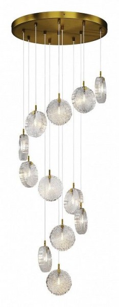 Подвесная люстра Maytoni Frozen MOD254PL-12BS в Губкинском - gubkinskiy.mebel24.online | фото