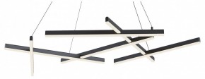 Подвесная люстра Maytoni Line MOD016PL-L80BK в Губкинском - gubkinskiy.mebel24.online | фото
