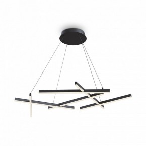 Подвесная люстра Maytoni Line MOD016PL-L80BK в Губкинском - gubkinskiy.mebel24.online | фото 3