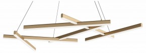 Подвесная люстра Maytoni Line MOD016PL-L80GK в Губкинском - gubkinskiy.mebel24.online | фото