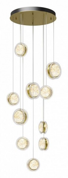 Подвесная люстра Maytoni Pharao MOD361PL-L41BS3K в Губкинском - gubkinskiy.mebel24.online | фото