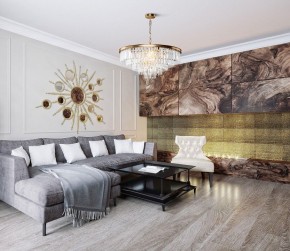 Подвесная люстра Maytoni Revero MOD085PL-12BS в Губкинском - gubkinskiy.mebel24.online | фото 5