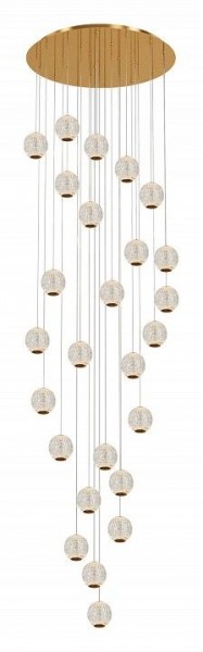 Подвесная люстра Maytoni Sapphire MOD293PL-L140BS3K в Губкинском - gubkinskiy.mebel24.online | фото