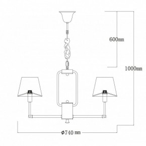 Подвесная люстра MW-Light София 10 355014608 в Губкинском - gubkinskiy.mebel24.online | фото 10