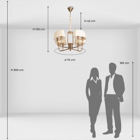 Подвесная люстра MW-Light София 10 355014608 в Губкинском - gubkinskiy.mebel24.online | фото 9