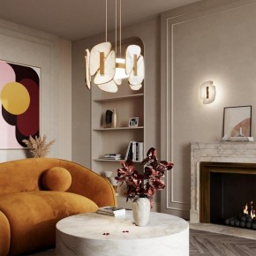 Подвесная люстра Odeon Light Chiara 6638/45L в Губкинском - gubkinskiy.mebel24.online | фото 5