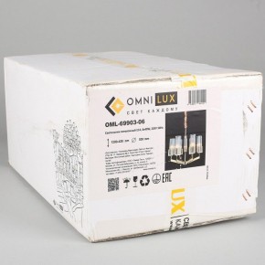 Подвесная люстра Omnilux Ledro OML-69903-06 в Губкинском - gubkinskiy.mebel24.online | фото 7