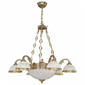 Подвесная люстра Reccagni Angelo 7102 L 7102/6+2 в Губкинском - gubkinskiy.mebel24.online | фото 2