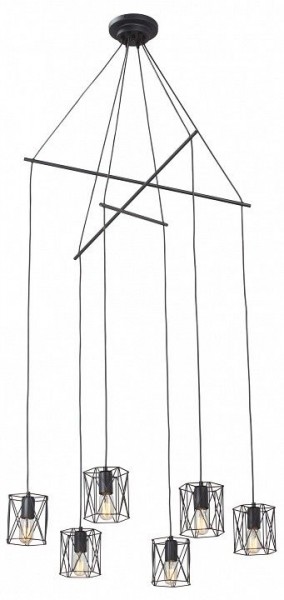 Подвесная люстра Vitaluce V3028 V3028-1/6S в Губкинском - gubkinskiy.mebel24.online | фото