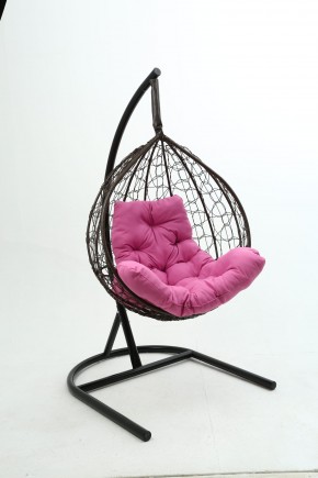 Подвесное кресло Бароло (коричневый/розовый) в Губкинском - gubkinskiy.mebel24.online | фото