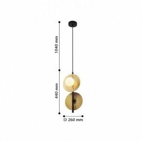 Подвесной светильник Favourite Sonnenblume 2356-2P в Губкинском - gubkinskiy.mebel24.online | фото 3
